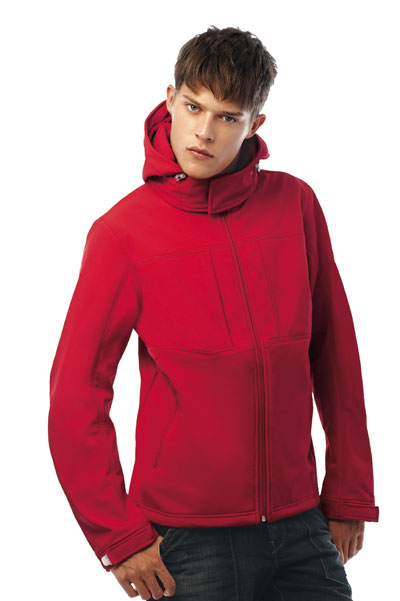 Hooded Giacca Softshell ?Uomo Jacket