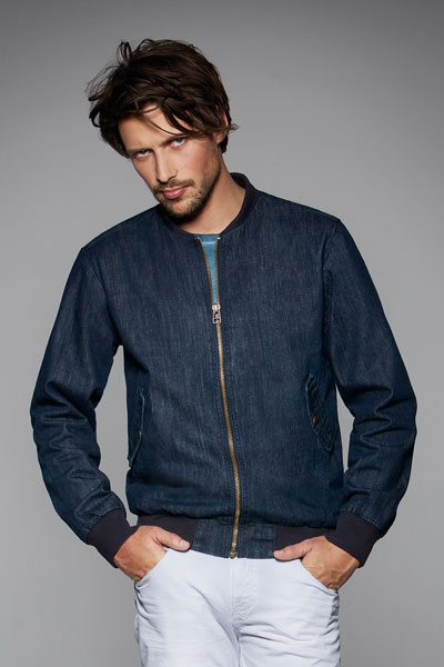 Giubbotto Supremacy Uomo Bomber Denim