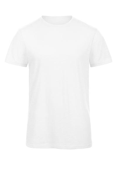 Slub Uomo T-shirt Cotone Organico