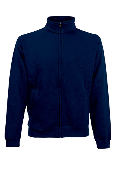 Premium Felpa Jacket Zip Lunga