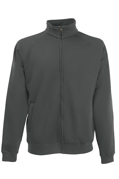 Premium Felpa Jacket Zip Lunga