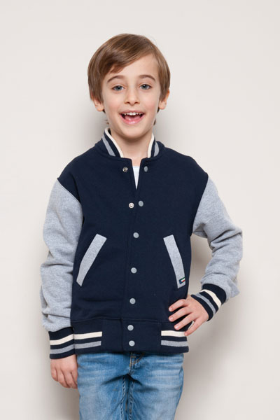 Bambino Felpa Jacket Bicolore