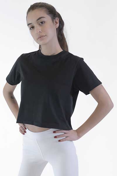 maglia donna corta prodotto italiano