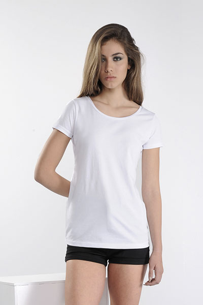 Tshirt Donna Scollatura Tonda