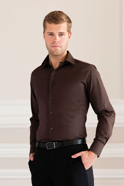 Camicia Elasticizzata Manica Lunga