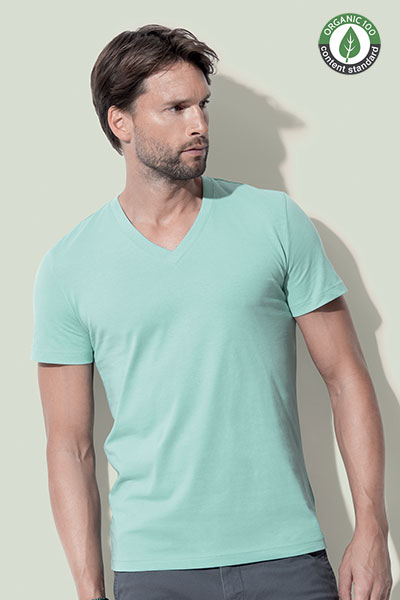 Maglietta Cotone Organico T-Shirt ColloV